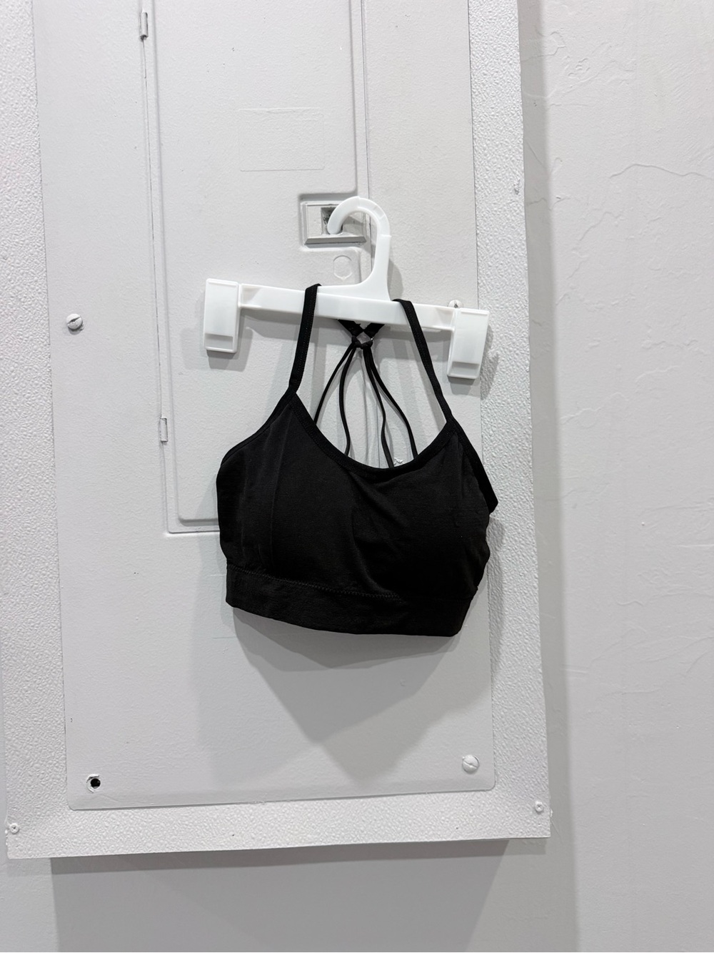Black Strappy Sports Bra - Women Intimates & Sleepwear